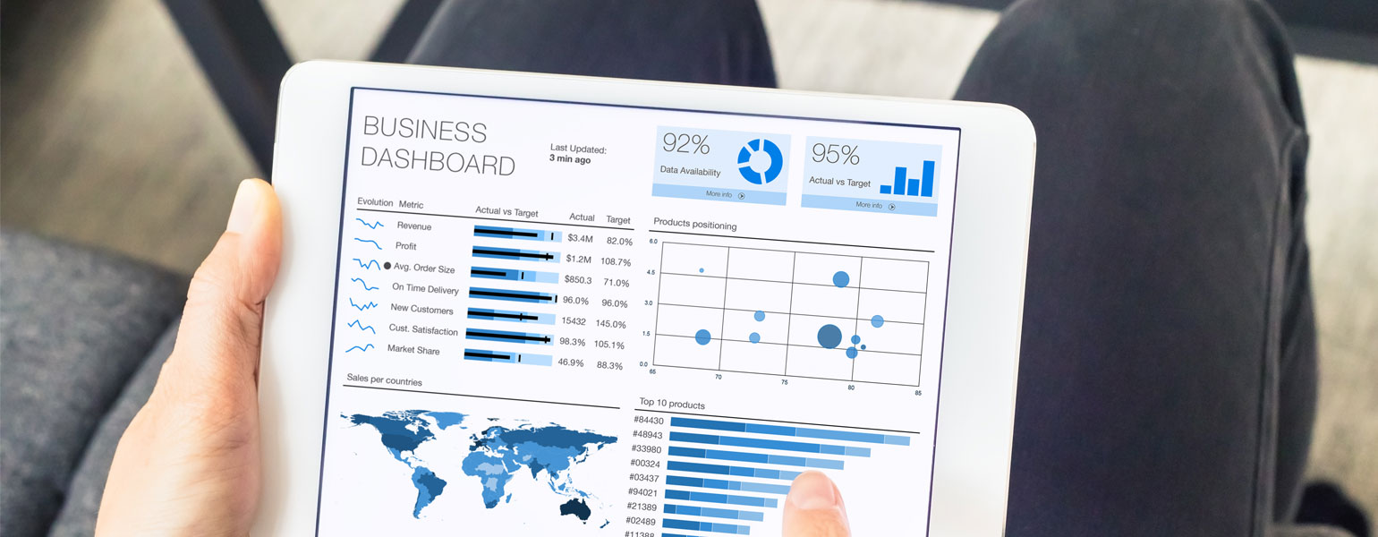 Datavisualisatie business dashboards