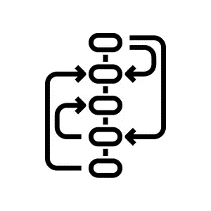 data workflows icon